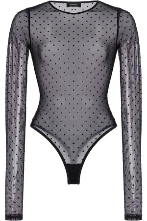 WARDROBE.NYC Polka Dot Bodysuit, , XS