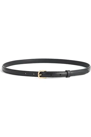 Totême Slim Leather Belt, , 70 cm