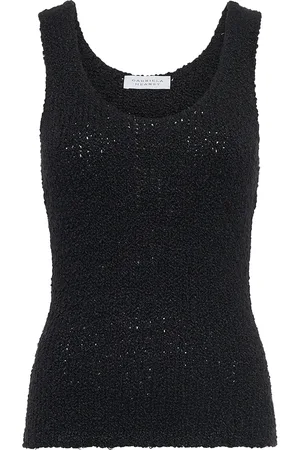 GABRIELA HEARST Flynn Knit Silk Tank Top, , S