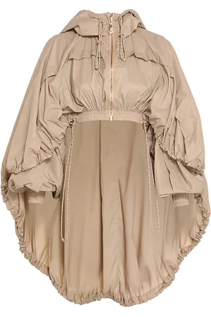 ZIMMERMANN Dawning Cape-Detailed Nylon Parachute Jacket, , M