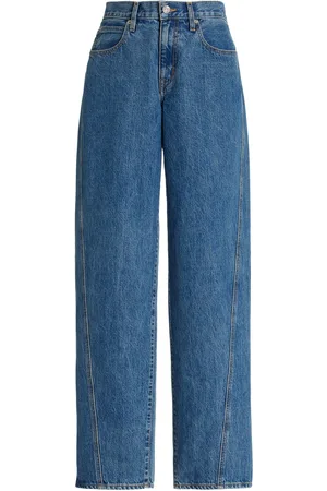 SLVRLAKE Tess Long Rigid Low-Rise Curve-Leg Jeans, , 23