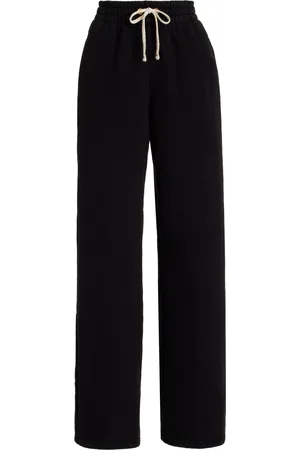 Les Tien Jill Cotton Wide-Leg Sweatpants, , S