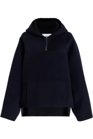 Proenza Schouler Isaac Double-Faced Wool Hoodie, , S