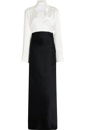 BEVZA Stand-Collar Dress, /white, XS