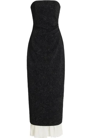Anna Quan Aelin Glittered Maxi Dress, /white, UK 4