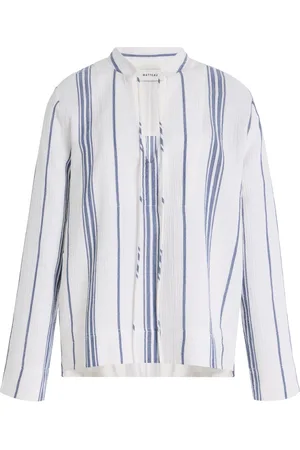 MATTEAU Fisherman Striped Cotton Top, , 1