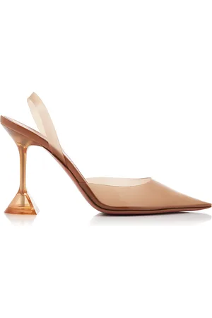 Amina Muaddi Holli PVC Slingback Pumps, , IT 36