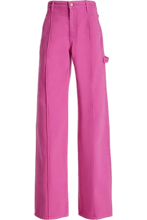 ULLA JOHNSON The Asher Rigid Low-Rise Wide-Leg Jeans, , 24