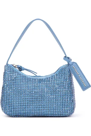 Brandon Blackwood Syl Rhinestone Shoulder Bag, , OS