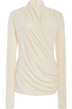 Totême Wrapped Jersey Top, , M