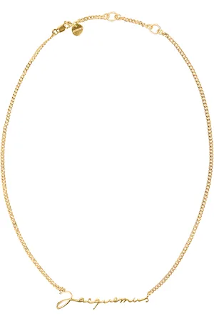 Jacquemus Logo -Tone Chain Necklace, , OS, , Gifts For Her