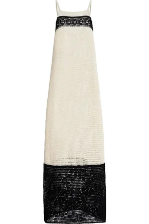 All That Remains Exclusive Una Lace-Detailed Crocheted-Cotton Maxi Dress, /white, AU 12