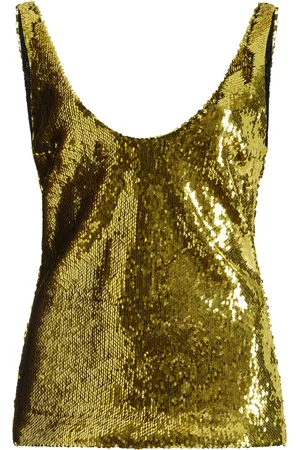 FRANCOISE Exclusive Nina Sequined Tank Top, , FR 34