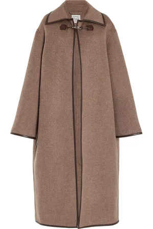Totême Double-Clasp Wool Coat, , EU 38