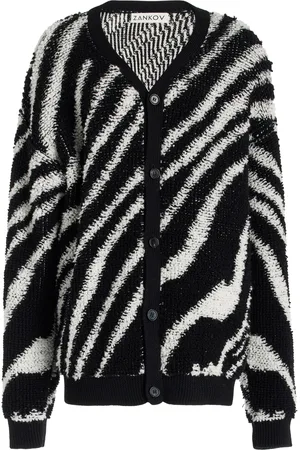 ZANKOV Christian Merino Wool Cardigan, , S/M