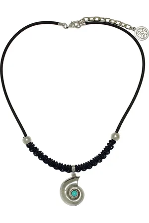 BEN-AMUN Exclusive Leather Shell Necklace, , OS, , Gifts For Her