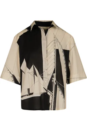 JOHANNA ORTIZ Salty Promises Printed Cotton Shirt, , US 0