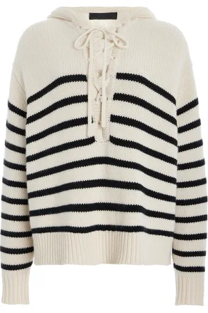 NILI LOTAN Noemi Lace-Up Cashmere Sweater, , M