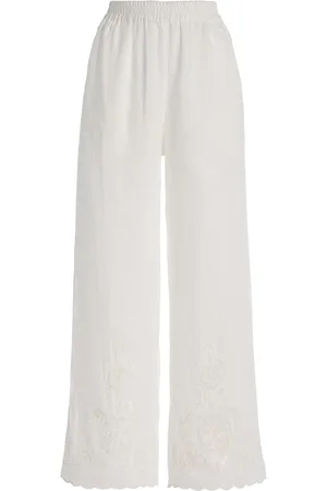 All That Remains Exclusive Eta Embroidered Cotton Pants, , AU 10