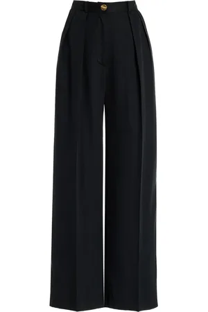 Matthew Bruch Pleated Trousers, , US 2