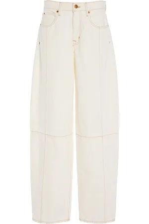 SLVRLAKE Paloma Seamed Rigid High-Rise Curve-Leg Jeans, , 25