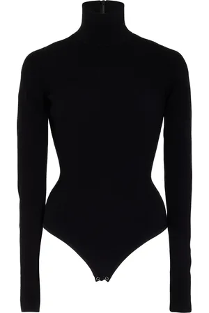 Michael Kors Long Sleeve Turtleneck Bodysuit, , XS