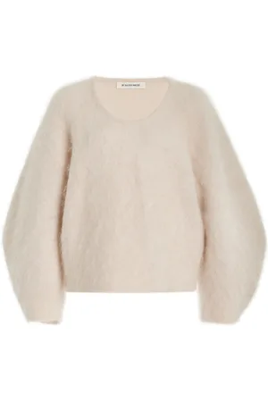 By Malene Birger Milea Balloon-Sleeve Knit Wool-Blend Sweater , , S
