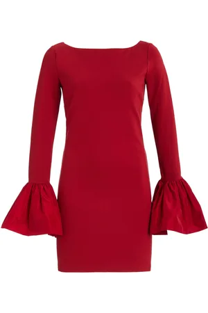 Staud Hawthorne Double-Knit Mini Dress, , XS