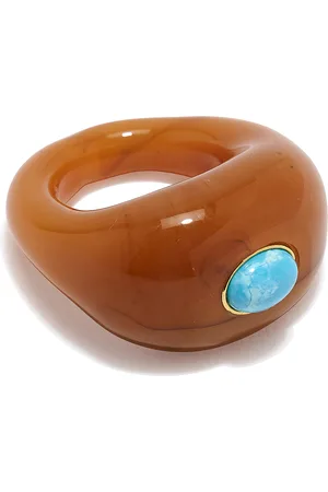 Lizzie Fortunato Monument Glass Turquoise Ring, , US 6, , Gifts For Her