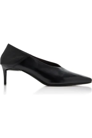 St Agni Collapsable Leather Pumps, , IT 36