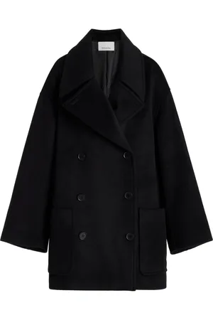The Frankie Shop Marian Oversized Wool-Blend Peacoat, , XS/S