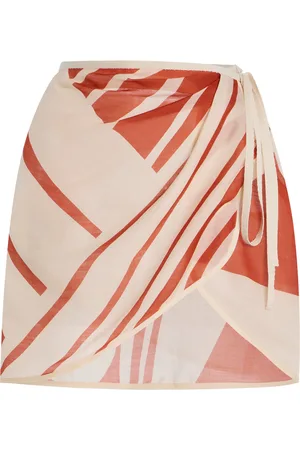 SIR Exclusive Riviera Silk-Wool Mini Sarong, , OS