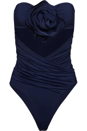 MAGDA BUTRYM Rosette Strapless One-Piece Swim Suit, , FR 38