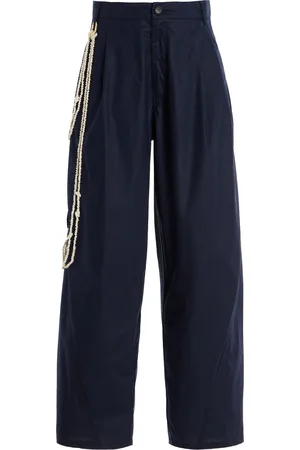 DARKPARK Phebe Pearl-Embellished Cotton Wide-Leg Pants, , FR 44