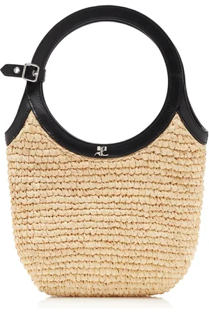 Courrèges Holy Raffia Shoulder Bag, , OS