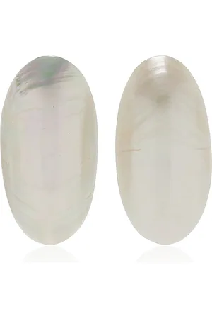 Julietta Ambra Shell Clip-On Earrings, , OS, , Gifts For Her