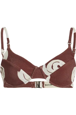 Zulu & Zephyr Textured Balconette Bikini Top, , US 2