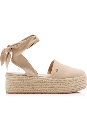 Gianvito Rossi Velour Platform Espadrilles, , IT 36