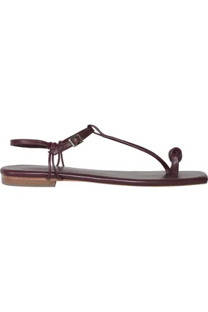 JOHANNA ORTIZ Charted Dream Leather Sandals, , IT 36