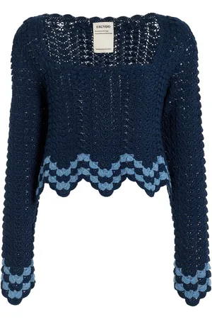 Escvdo Brisa Crocheted Cotton Top, , XS