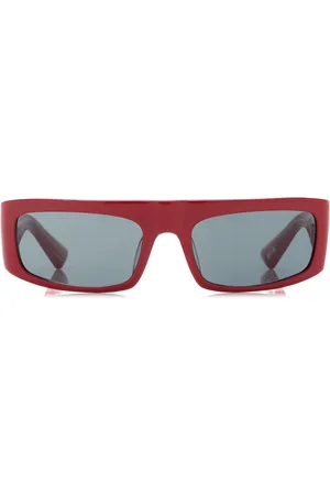 Khaite X Oliver Peoples 1979C Square-Frame Acetate Sunglasses, , OS