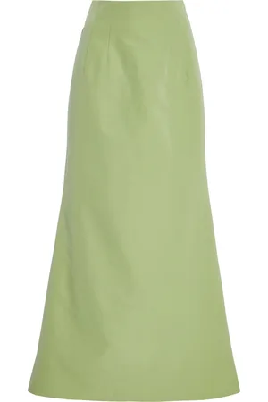 Rosie Assoulin Exclusive Flared Cotton-Blend Skirt, , US 0