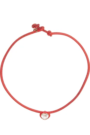 BEA BONGIASCA 9K Gold; Silver; Enamel; And Crystal Necklace, , OS, , Gifts For Her