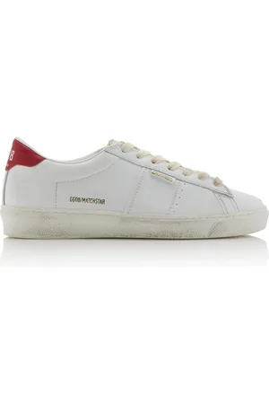 Golden Goose Matchstar Leather Sneakers, , IT 36