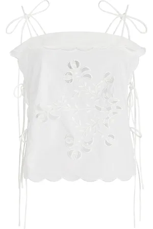 THE GARMENT Kristen Cotton Top, , UK 6