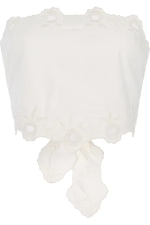 POSSE Antonette Cotton Tie Top, , M