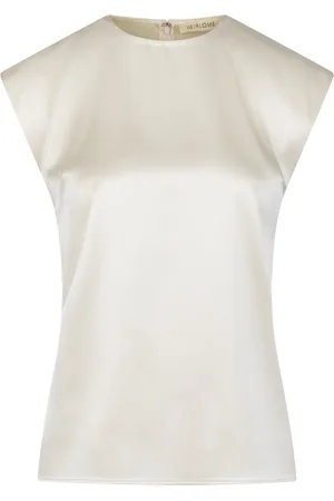 Heirlome Morgan Sleeveless Silk Top, , S
