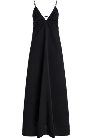 Rohe Hammered-Silk Maxi Dress, , FR 34