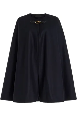 NILI LOTAN Arianna Wool-Blend Cape, , XS/S