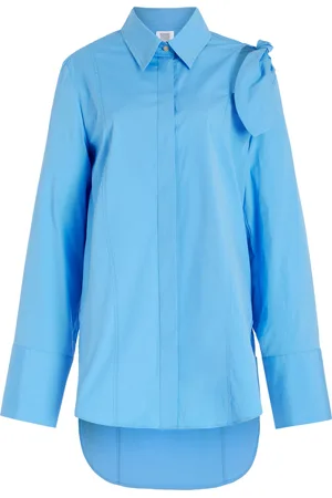 Rosie Assoulin Knotted Button Down, , M